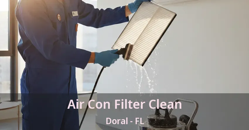 Air Con Filter Clean Doral - FL