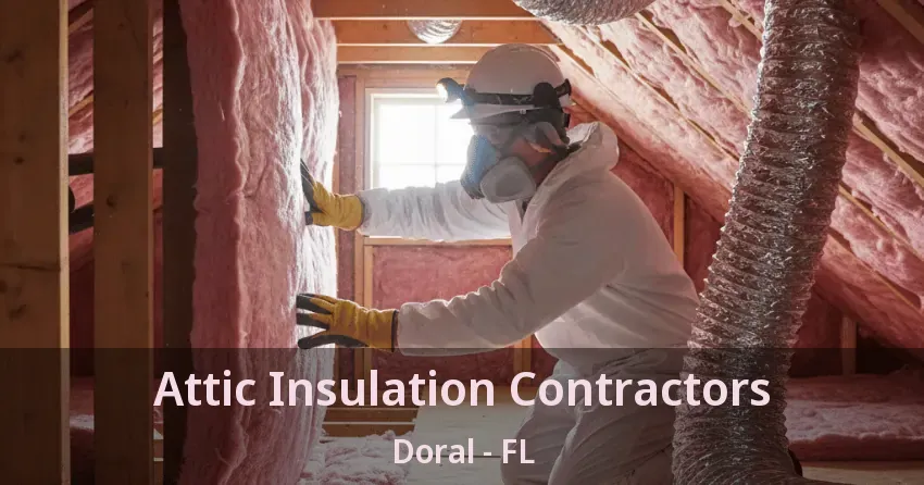 Attic Insulation Contractors Doral - FL