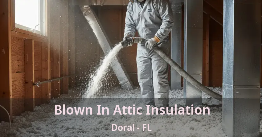 Blown In Attic Insulation Doral - FL