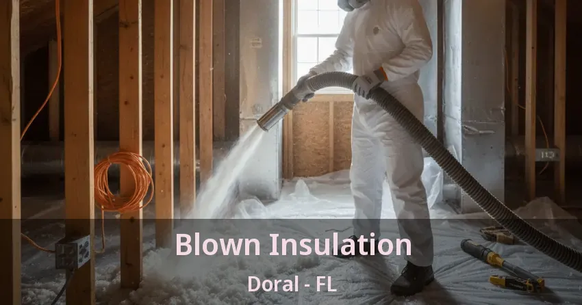 Blown Insulation Doral - FL