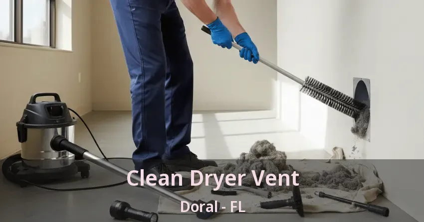 Clean Dryer Vent Doral - FL