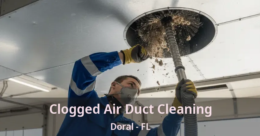 Clogged Air Duct Cleaning Doral - FL
