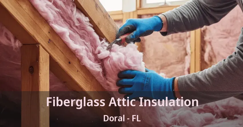 Fiberglass Attic Insulation Doral - FL