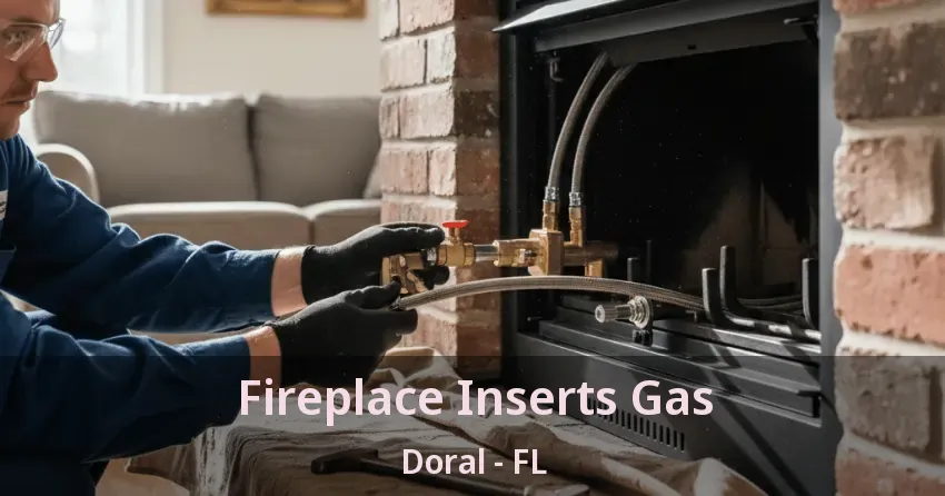 Fireplace Inserts Gas Doral - FL