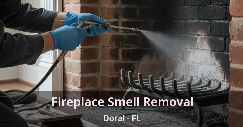 Fireplace Smell Removal Doral - FL