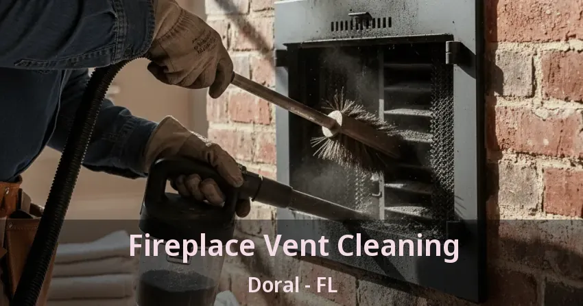 Fireplace Vent Cleaning Doral - FL