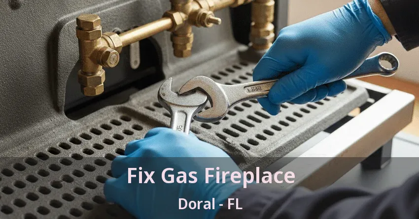 Fix Gas Fireplace Doral - FL