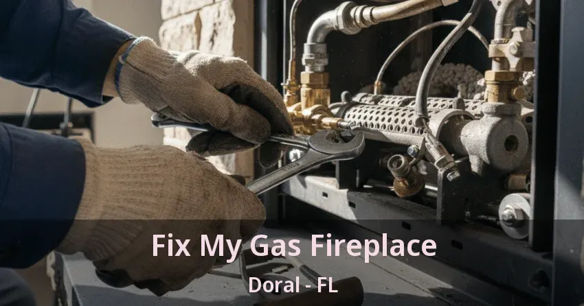Fix My Gas Fireplace Doral - FL