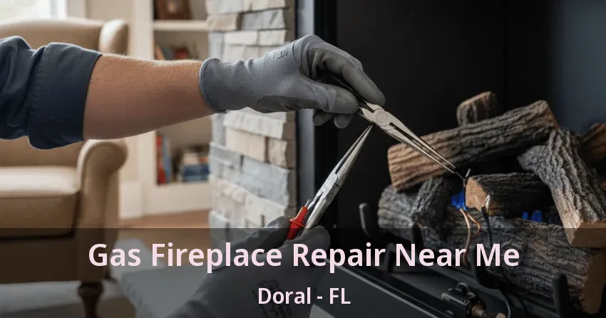 Gas Fireplace Repair Near Me Doral - FL