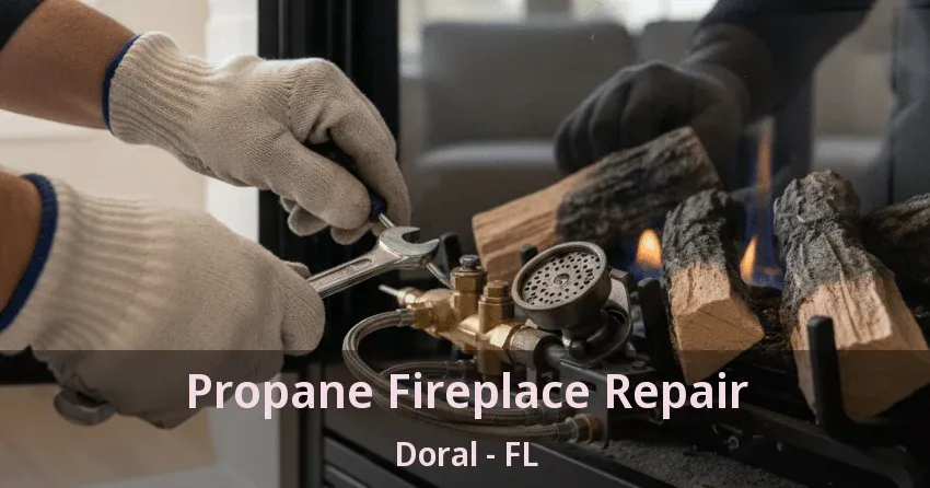 Propane Fireplace Repair Doral - FL
